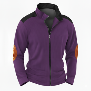 Veste universitaire unisexe |   Veste universitaire vintage |   Poignets côtelés |   Logo personnalisé Usine OEM - Product Image 3