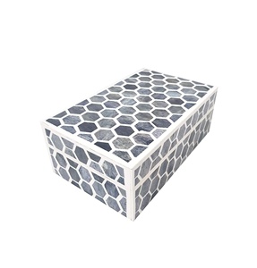 Caja de incrustaciones de hueso de nácar, joyería decorativa, caja de incrustaciones de hueso de alta calidad para color hueso natural - Product Image 3