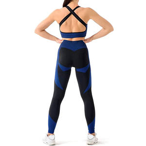 Leggings de Yoga Transpirables de Secado Rápido, Talla XXL Plus, sin Costuras, con Estampado Digital, Conjunto de Sujetador Deportivo Cómodo para Mujer, Servicio OEM - Product Image 4