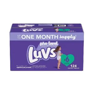 Pañales Ecológicos Luvs para Bebés, Todos los Tamaños, Materiales Suaves y Delicados, Protección Absorbente para Bebés y Niños Pequeños - Product Image 5