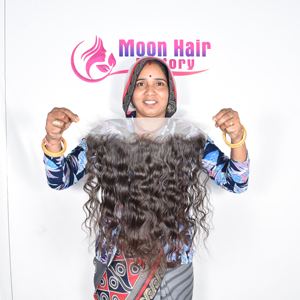 Cheveux indiens naturels directement de l'usine, disponibles en styles ondulés, soyeux, doux et brillants, prix de gros naturellement bas, exportés. - Product Image 6