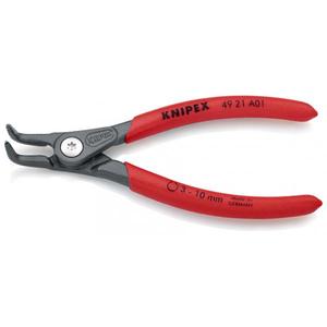 คีมตัดวงแหวน Knipex Precision สีเทาเคลือบอะทราเมนต์ สำหรับวงแหวนภายนอกบนแกน - Product Image 1