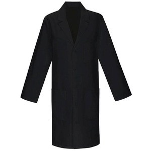 Uniformes de hospital de enfermera de diseño de la mejor calidad, de manga larga bata de laboratorio, 100% poliéster, detección de agujas para mujeres 2025 - Product Image 1