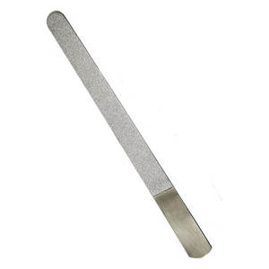 Lima de uñas y piel de pie Diamond Deb, herramienta de pedicura ligera de 8 ", removedor de callos recubierto de polvo de diamante de doble cara - Product Image 2