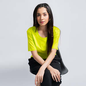 Vêtements personnalisés des nouveaux fabricants T-shirts unis écologiques pour femmes Tops vierges De Mujer Tee - Product Image 3