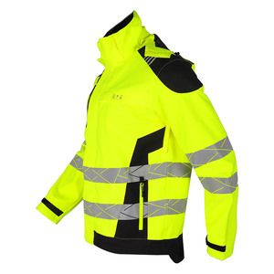 Khả năng hiển thị cao Hàn Áo khoác khai thác mỏ đồng phục quần áo hi-vis làm việc an toàn Áo Khoác Phản Quang - Product Image 2
