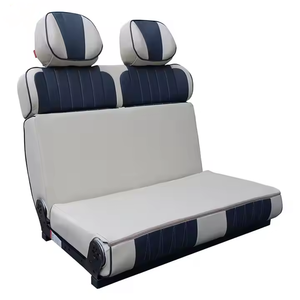 Siège arrière <span class=keywords><strong>rabattable</strong></span> pour fourgonnette deux places, banquette double passager avec ceinture de sécurité indépendante pour camping-car, VR, MPV, réaménagement intérieur - Product Image 3