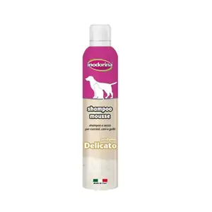 Mousse di Shampoo profumato superiore e delicato-applicazione A secco 300 ml-per un lavaggio delicato e sensibile alla pelle