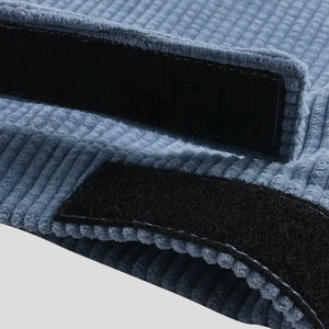 Pantalon d'hiver chaud pour hommes Pantalon cargo décontracté en velours côtelé à cordon droit avec grandes poches - Product Image 3