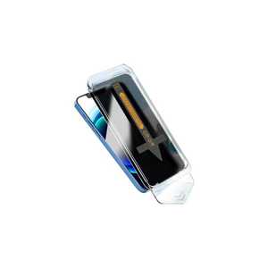 Netzy <b>for</b> iPhone 16E Privacy Screen Protector Easy Installation Anti-Dust Tempered <b>Glass</b> Zore <b>Super</b> Fast Technology Anti-Spy - Product Image 1