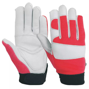 ถุงมือช่างหนัง ถุงมือเครื่องมือช่าง ถุงมือเพื่อความปลอดภัยทางอุตสาหกรรม ถุงมือทำงานเชิงกลที่ทนทาน - Product Image 5