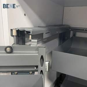 Solutions d'angle mort magiques à ouverture droite et gauche, plaque métallique moderne, 6 étagères, panier de cuisine coulissant dans les armoires - Product Image 3