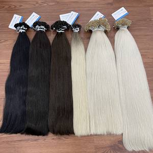 Extensiones de Cabello Humano Vietnamita 100% Natural Thanh an T39, Punta Plana, Cabello Remy Liso, Grado 50-100g, Todos los Colores, Venta al Por Mayor - Product Image 3