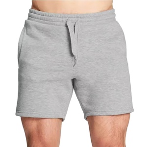 กางเกงขาสั้นผ้าฟลีซสำหรับผู้ชาย ระบายอากาศได้ดี เอวยางยืด ปรับเชือกผูกได้ สวมใส่สบาย เหมาะสำหรับออกกำลังกาย วิ่ง และเข้ายิม - Product Image 1