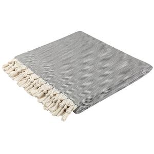 Manta personalizada al por mayor para sofá cama, mantas gruesas y cálidas 100% de algodón turco, manta de viaje de lujo para decoración del hogar - Product Image 5