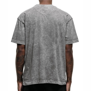 T-shirt for men Custom Logo 200GSM Men's High Quality Plain Oversized <b>Tshirt</b> Printing Embroidery Custom Blank 100% Cotton Men - Product Image 2