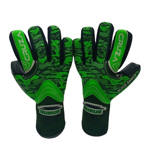 Protective High Quality Waterproof Breathable PU Leather Goalkeeper Gloves Full Finger Lightweight Design Adjustable Wrist <b>Strap</b> - Product Image 6
