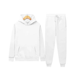 Ensemble de survêtements deux pièces sweat à capuche et jogger vintage personnalisés combinaison de survêtement évasé avec impression Dtg à l'écran survêtements pour hommes lavés à l'acide - Product Image 5