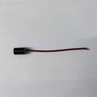 Nuevo Módulo de Láser Rojo Semiconductor de 12*18mm, 635nm, <5mw, Haz de Puntos Elíptico, DC3V, 1 Año de Garantía, Precio Competitivo, 10x7mm (20m)