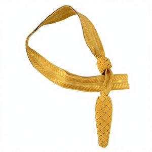 ปมเชือกดาบลูกไม้สีทอง - Product Image 1