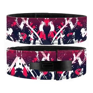 Cinturón de gimnasio de elevación de cuero de sublimación caliente personalizado para Fitness soporte trasero palanca de sentadillas entrenamiento de levantamiento de pesas cobre duradero - Product Image 2