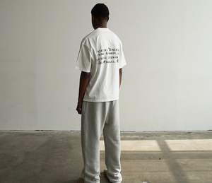 เสื้อมีฮู้ดลายเฮฟวี่เวทสำหรับผู้ชายเสื้อยืดผ้าฝ้ายพิมพ์ลายกราฟิกแนวสตรีทโอเวอร์ไซส์ใหญ่พิเศษ - Product Image 5