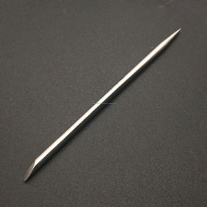 Reusable Stainless Steel Double Head Manicure <b>Stick</b> <b>Cuticle</b> Pusher Nail Cleaning Salon Supplies Professional Nail Tool Custom - Product Image 1