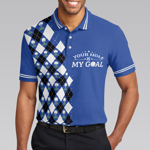 Polo de Golf personalizado para hombre, camiseta Polo de Golf de rendimiento con diseño de impresión sublimada de poliéster 100% para hombre - Product Image 4
