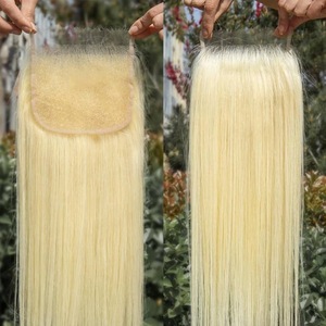Lace Frontal HD Rubio Platino – Cabello Humano Virgen Vietnamita Natural, Encaje Invisible y Acabado Natural - Product Image 3