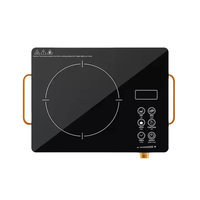 Cuisinière électrique en céramique 3500W en gros, plaque chauffante infrarouge électrique, cuisinière électrique commerciale tactile en céramique