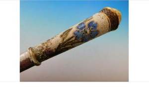 Ensemble de 2 cuillères de mariage en acier inoxydable avec poignée au design vintage de couleur dorée d'Inde, ustensiles de cuisine parfaits pour les hôtels, ensemble de vaisselle - Product Image 3