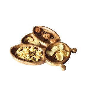 Les plaques de bois rondes font face à la pièce de conception/plateau pour l'intérieur et l'extérieur tailles disponibles pour brillant poli - Product Image 6