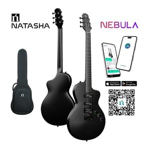 Guitare électrique NEBULA Cosmic black 103001 - Product Image 2