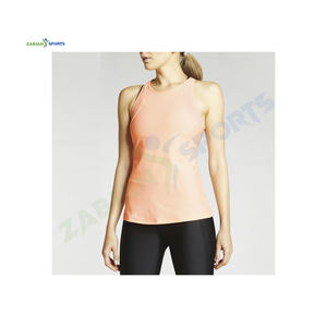 Nouveau design de débardeur athlétique de couleur unie pour femmes - Product Image 5