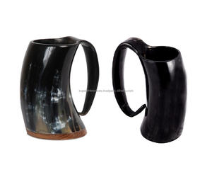 Horn <b>Black</b> <b>Mug</b> Best Indoor Decor Unique Material Design With Natural Colored Highly Design Drinking <b>Mug</b> - Product Image 1