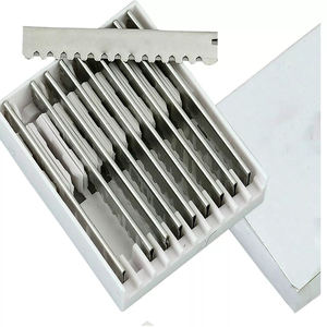 Rasoirs à lame unique en acier inoxydable de qualité ergonomique personnalisable pour salons de coiffure prix de gros de haute qualité et précision - Product Image 2