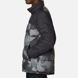 Veste polaire à col montant d'hiver personnalisée de haute qualité pour hommes, manteaux d'extérieur décontractés longs avec fermeture à glissière, style élégant de la rue principale - Product Image 3