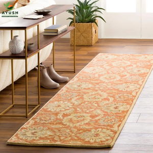 Tapis léger et lavable en laine, rembourré et fait à la main, pour chambre à coucher et salon - Product Image 1