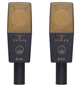 Nouveau microphone à condensateur stéréo C414 XLII à large diaphragme pour voix et instruments, multipattern - Product Image 2
