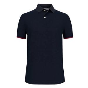Camisetas Polo de manga corta de gran tamaño unisex de alta calidad para hombre, camisetas de algodón con logotipo personalizado, camisetas de ajuste personalizado - Product Image 1