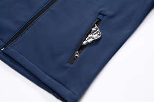 Chaqueta Varsity Personalizada para Hombre con Cierre, Forro Polar, para Invierno, Suave, Transpirable, Resistente al Viento, Ecológica, con Cuello Alto, para Senderismo al Aire Libre - Product Image 2