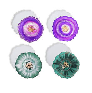 Custom Color Epoxy Resin <b>Coaster</b> Home Drink Ware Cups Hot Selling <b>Table</b> <b>Coaster</b> Wholesale Supply Products - Product Image 4