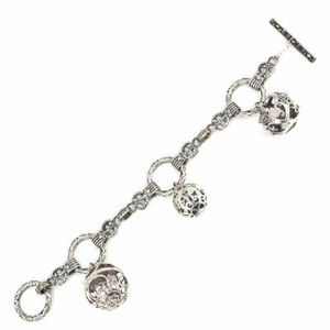 Collier avec pendentif modèle Constantine en argent sterling 925 avec motif en forme de boule - Product Image 2
