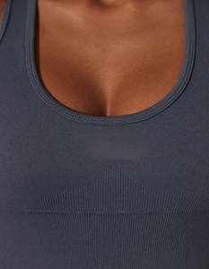 Mono de Yoga de entrenamiento de manga larga de alta calidad para mujer, mono Sexy de sensación desnuda para gimnasio, entrenamiento deportivo, gimnasio, Pilates, rendimiento para mujer - Product Image 4