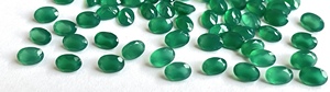 Ónix Verde Natural de Corte Ovalado de 7x9 mm, Ónix Verde Suelto de Primera Calidad - Ónix Verde Suelto de Alta Calidad - Product Image 2
