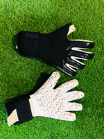 Gants de gardien de but professionnels 2025 les plus vendus, en latex antidérapant, respirants, à doigts complets, avec fermeture à lacets, unisexe, pour usage sportif en extérieur