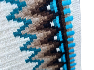 Almohadillas de sillín occidental ecuestre Boho Chic, patrón de moda, tejido y espectáculo moderno, manta de sillín occidental Chic - Product Image 5