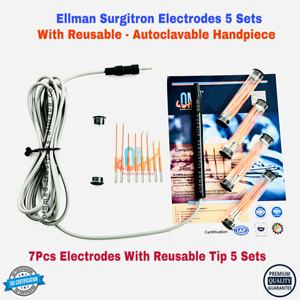 Juego de Electrodos Rectos para Microdiscección Eléctrica de Calidad Premium Colorado de 5 Piezas, Tipo Ellman Surgitron, para Uso Hospitalario - Product Image 1