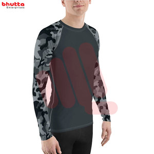 Rashguard unisexe à manches longues de qualité supérieure, personnalisé, écologique, 100% polyester, confortable, imprimé numériquement, 280g, BHUTTA ENTERPRISES - Product Image 6