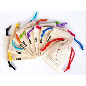 Personalized Wedding Welcome <b>Pouches</b>-Colorful <b>Drawstring</b> Favor Bags 4x5 Inches Gift for Special Occasions - Product Image 5